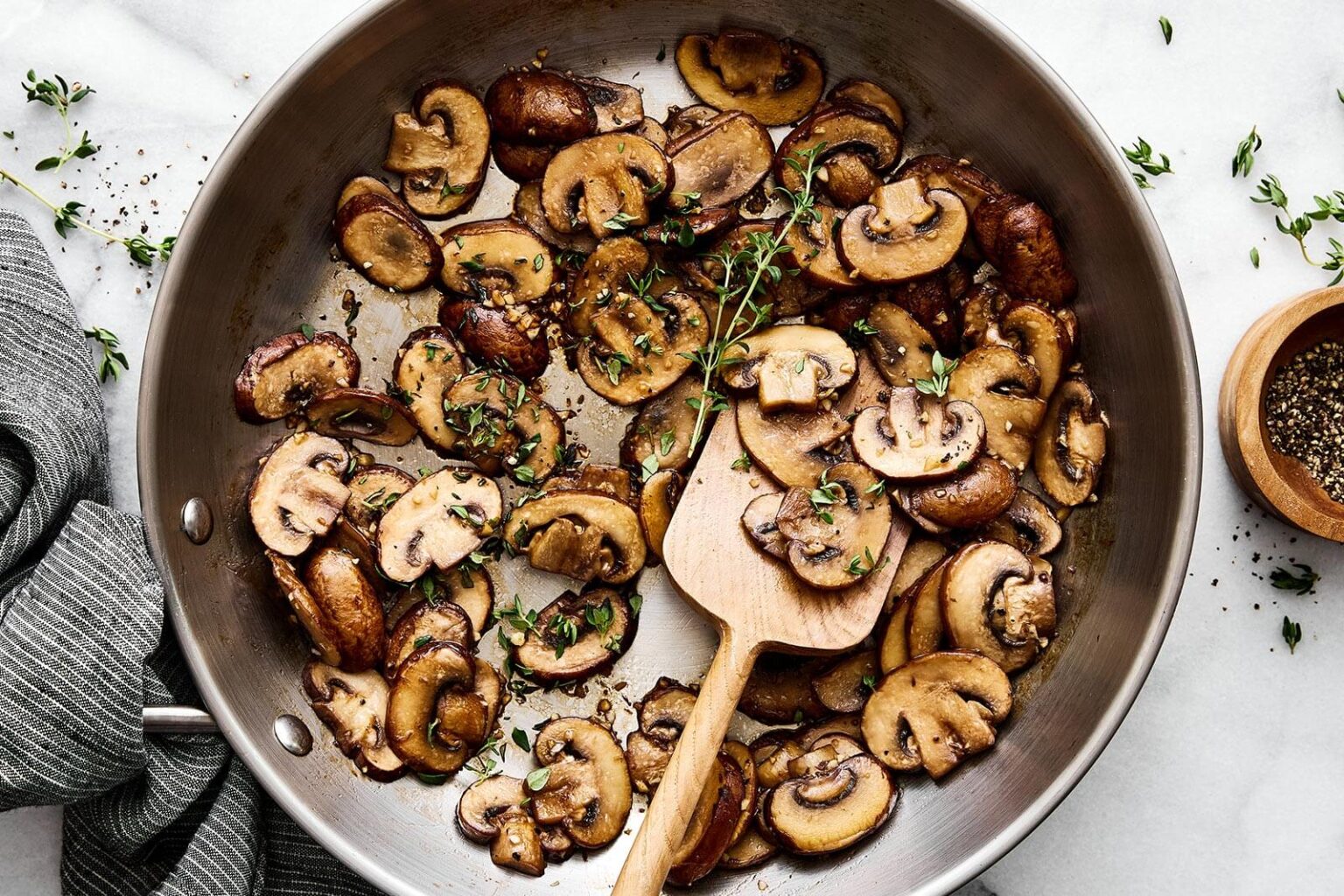 Sautéed Mushrooms - Downshiftology