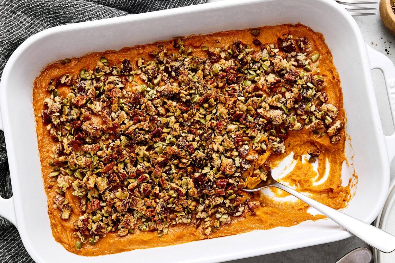 Sweet Potato Casserole - Downshiftology