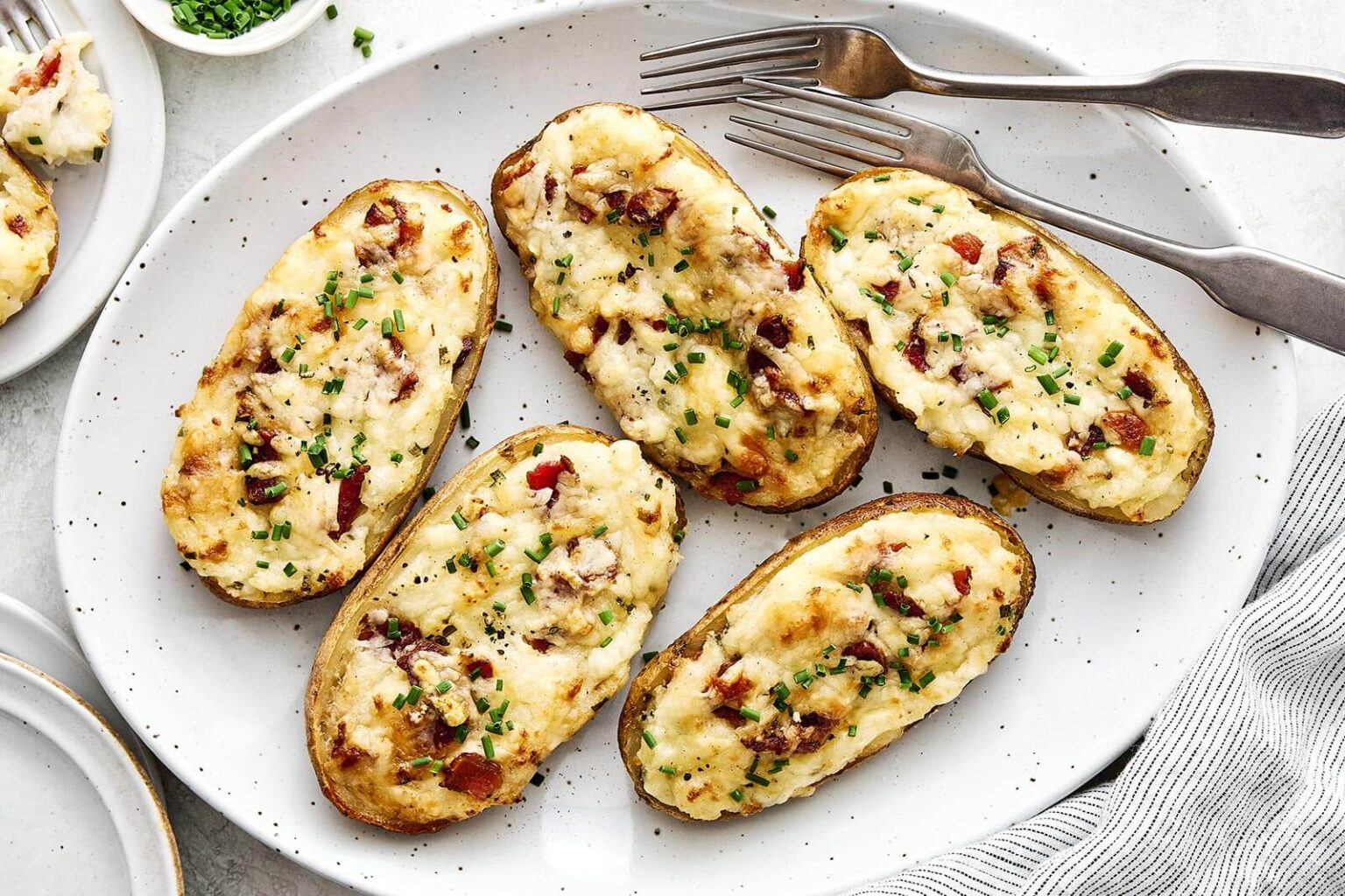 Best Ever Twice Baked Potatoes