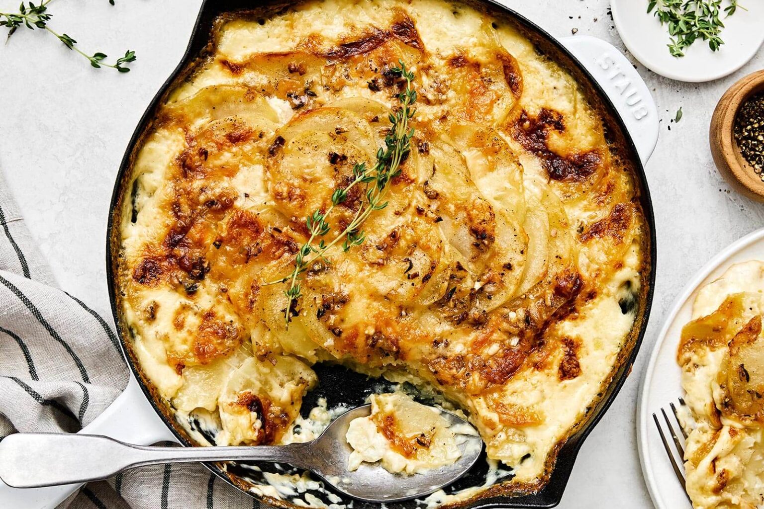The BEST Scalloped Potatoes - Downshiftology